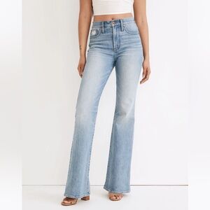 Madewell The Tall Perfect Vintage Flare Jean in Delavan Wash